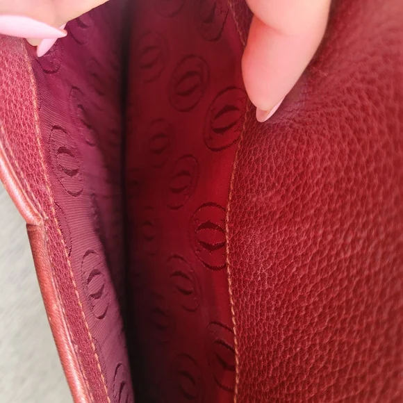 Vintage Cartier Double Flap Crossbody Bag - Picture 9 of 16